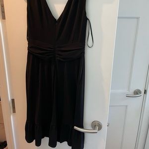 Black cocktail dress